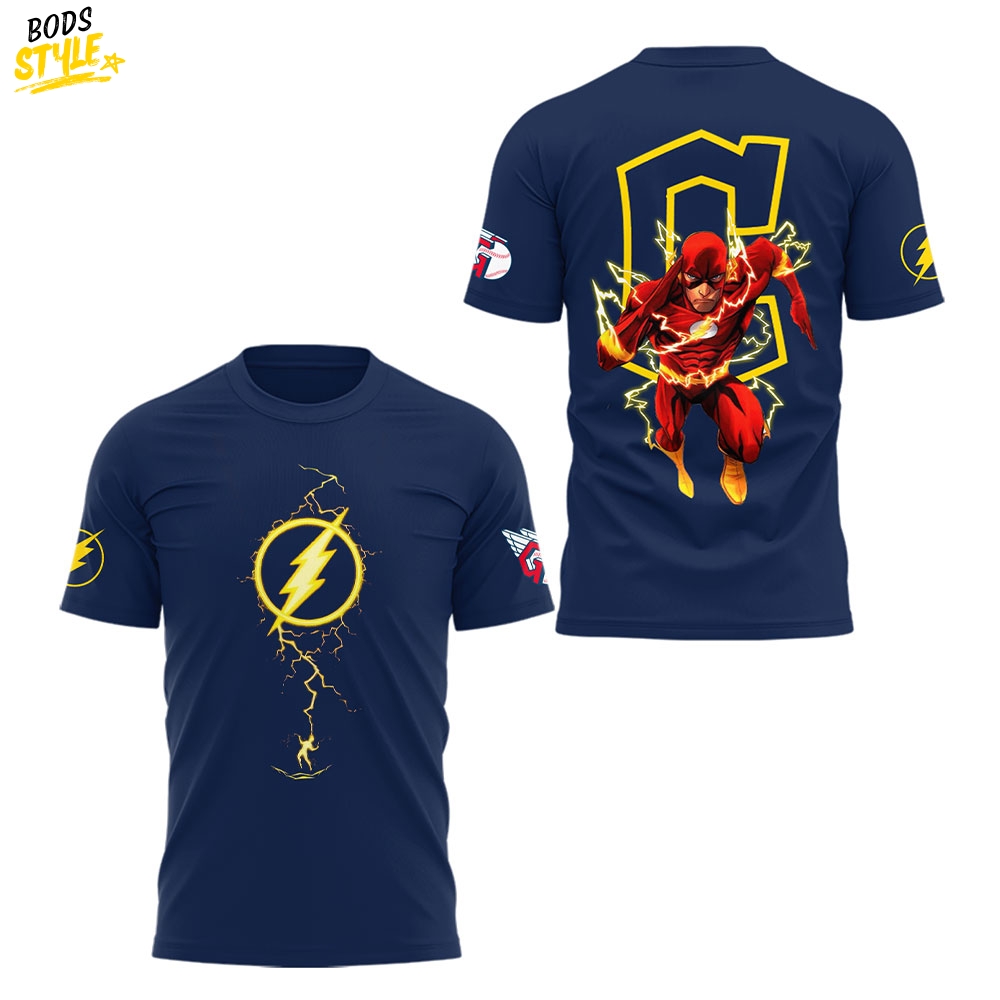 Cleveland Guardians x The Flash D.C T-Shirt Cleveland Guardians x The Flash D.C T-Shirt