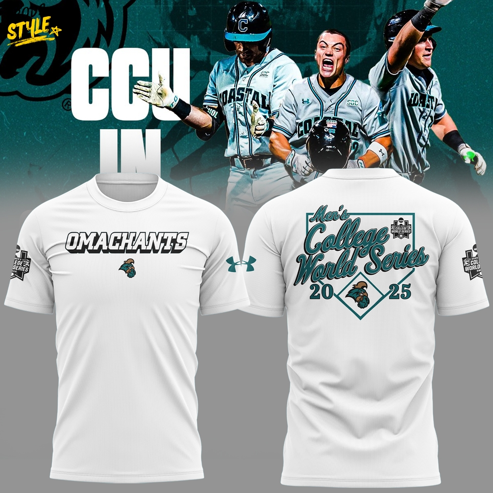 Coastal Carolina Baseball 2025 Limited Edition Tee Coastal Carolina Baseball 2025 Limited Edition Tee