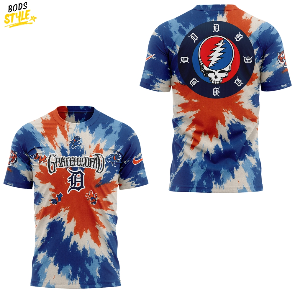 Detroit Tigers x Grateful Dead T-shirt Detroit Tigers x Grateful Dead T-shirt