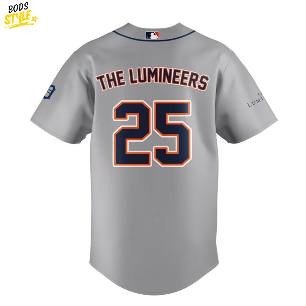 Detroit Tigers x The Lumineers 2025 Limited Edition Baseball Jersey Detroit Tigers x The Lumineers 2025 Limited Edition Baseball Jersey