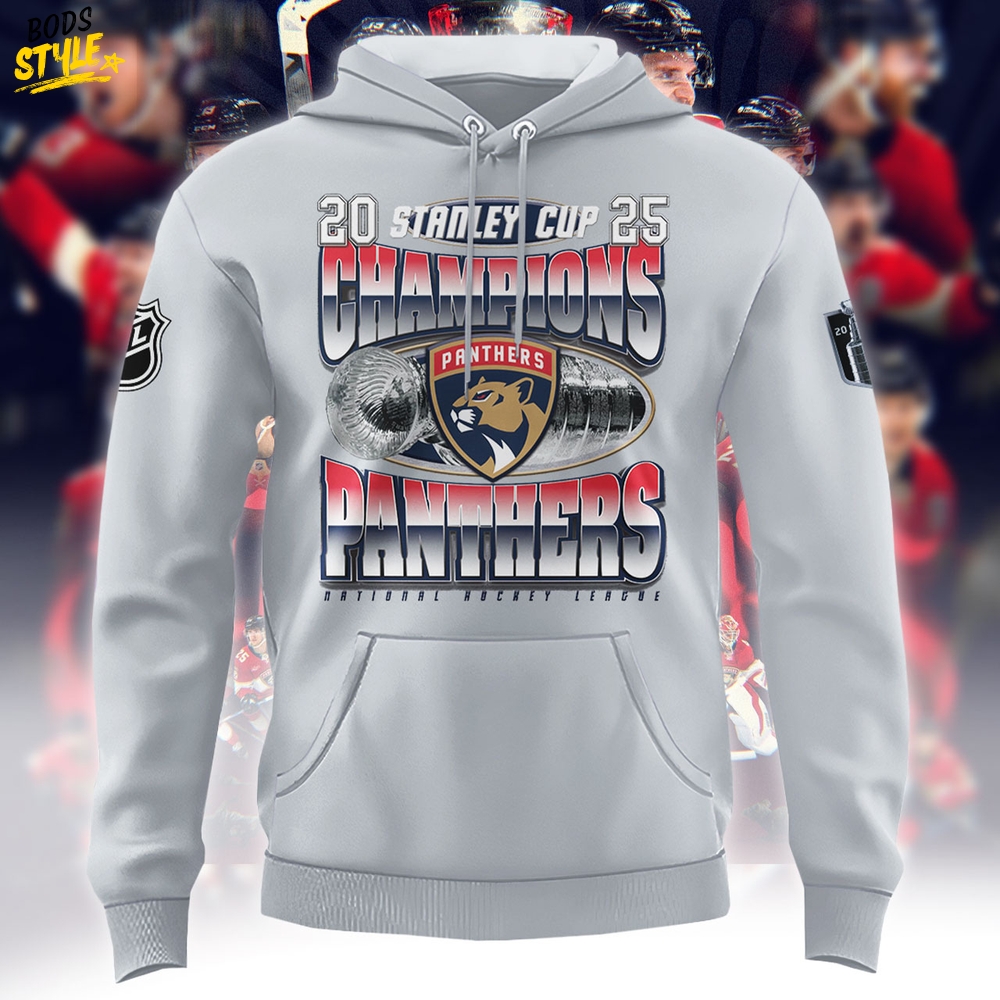 Florida Panthers 2025 Back-to-Back Stanley Cup Champions Hoodie Florida Panthers 2025 Back-to-Back Stanley Cup Champions Hoodie