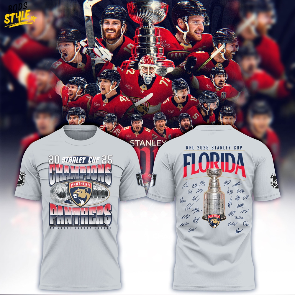 Florida Panthers 2025 Back-to-Back Stanley Cup Champions Shirt Florida Panthers 2025 Back-to-Back Stanley Cup Champions Shirt
