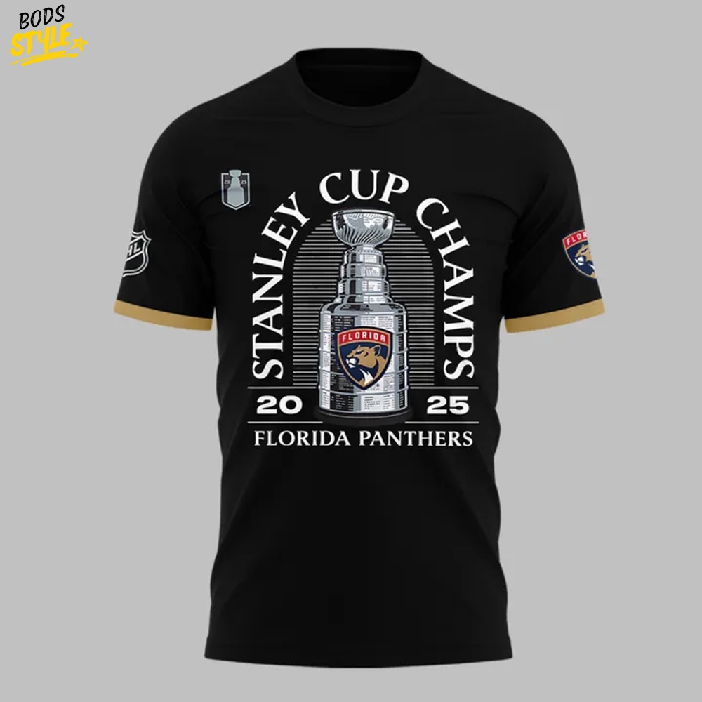 Florida Panthers 2025 Stanley Cup Back-to-Back Champions Special Tee Florida Panthers 2025 Stanley Cup Back-to-Back Champions Special Tee