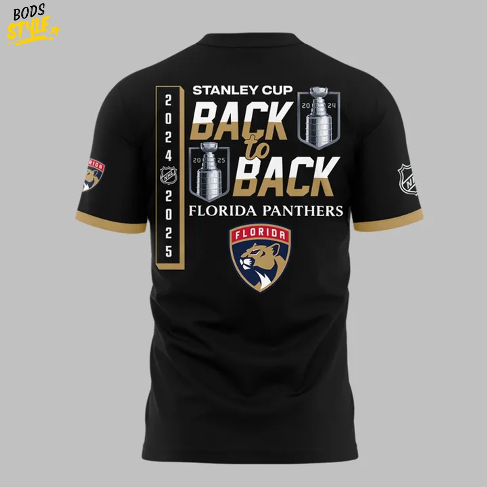 Florida Panthers 2025 Stanley Cup Back-to-Back Champions Special Tee Florida Panthers 2025 Stanley Cup Back-to-Back Champions Special Tee