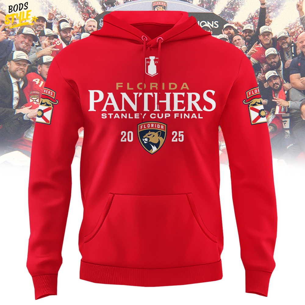 Florida Panthers 2025 Stanley Cup Champions Hoodie Florida Panthers 2025 Stanley Cup Champions Hoodie