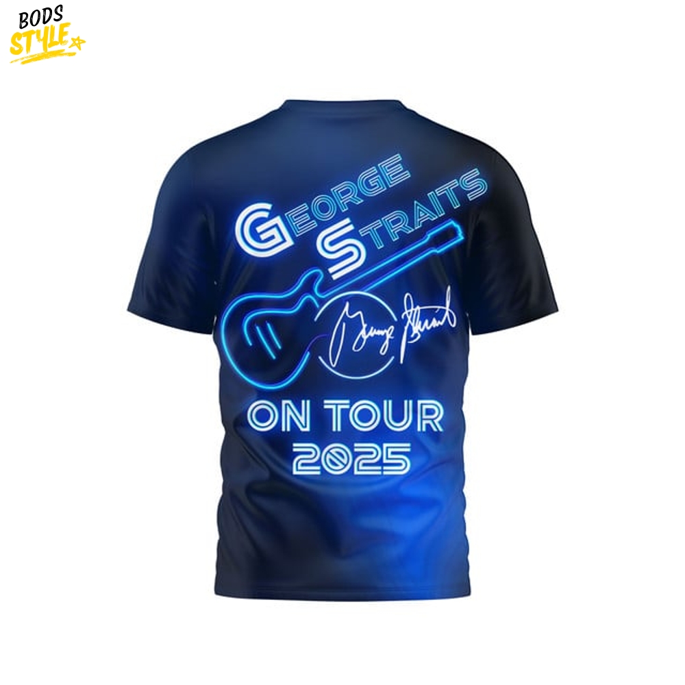 George Strait Country Singer On Tour 2025 Shirt George Strait Country Singer On Tour 2025 Shirt