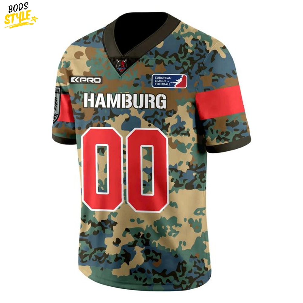 Hamburg Sea Devils Bundeswehr 2025 Football Jersey Hamburg Sea Devils Bundeswehr 2025 Football Jersey