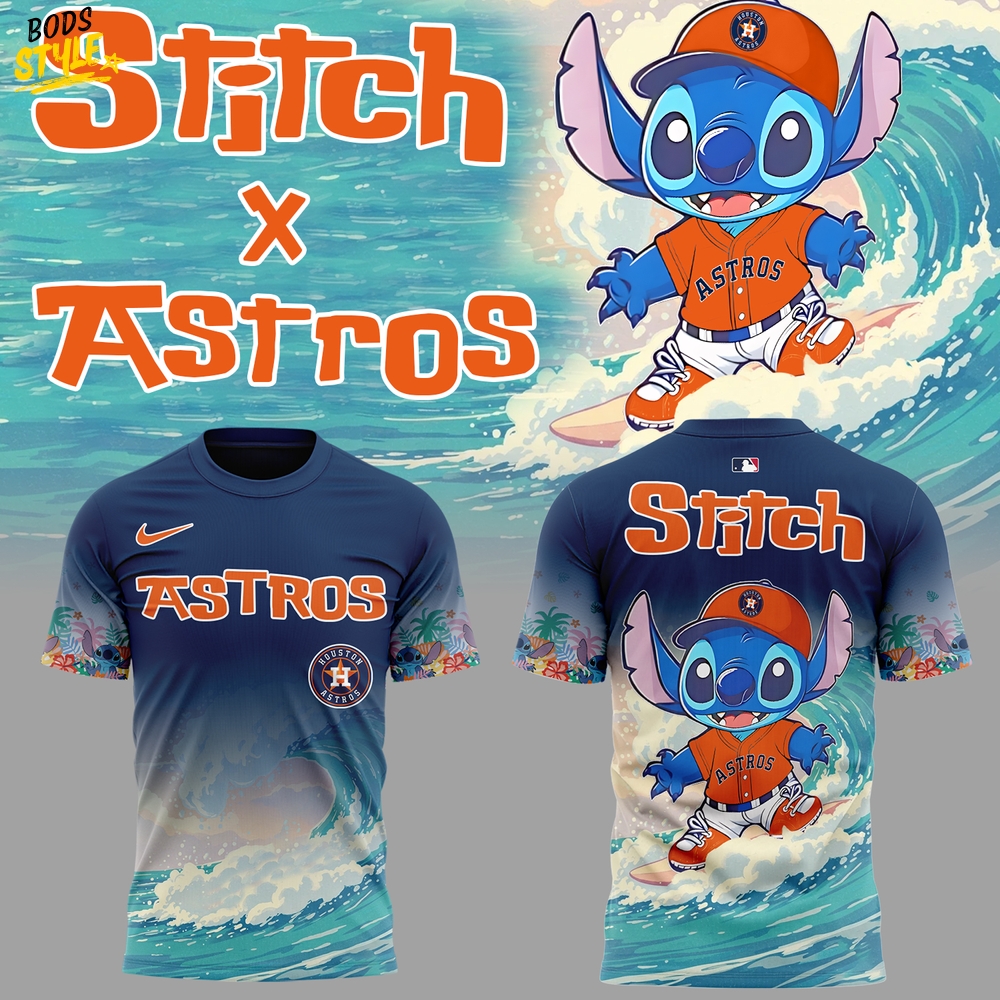 Houston Astros & Stitch Limited Edition Tee Houston Astros & Stitch Limited Edition Tee
