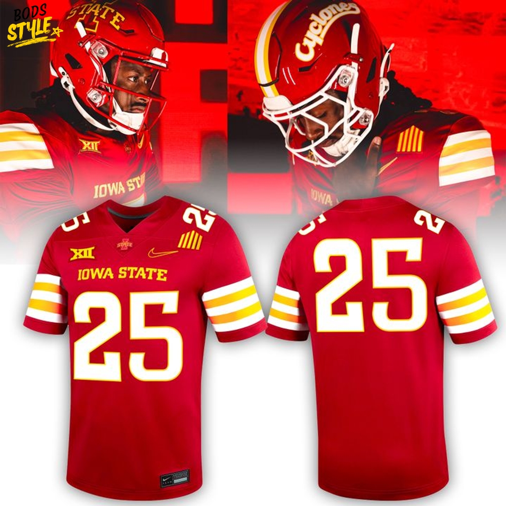 Iowa State Cyclones Special New 2025 Home Jersey Iowa State Cyclones Special New 2025 Home Jersey