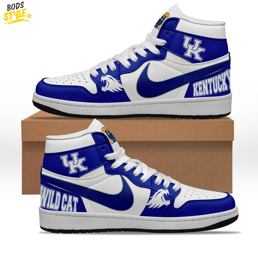 Kentucky Wildcats Basketball Air Jordan 1 Sneaker Kentucky Wildcats Basketball Air Jordan 1 Sneaker
