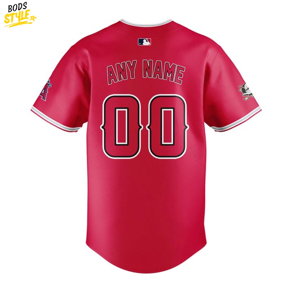 Los Angeles Angels Ducks Night Limited Edition Baseball Jersey Los Angeles Angels Ducks Night Limited Edition Baseball Jersey