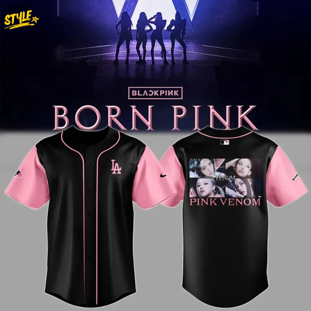 Los Angeles Dodgers x Blackpink World Tour Jersey Los Angeles Dodgers x Blackpink World Tour Jersey