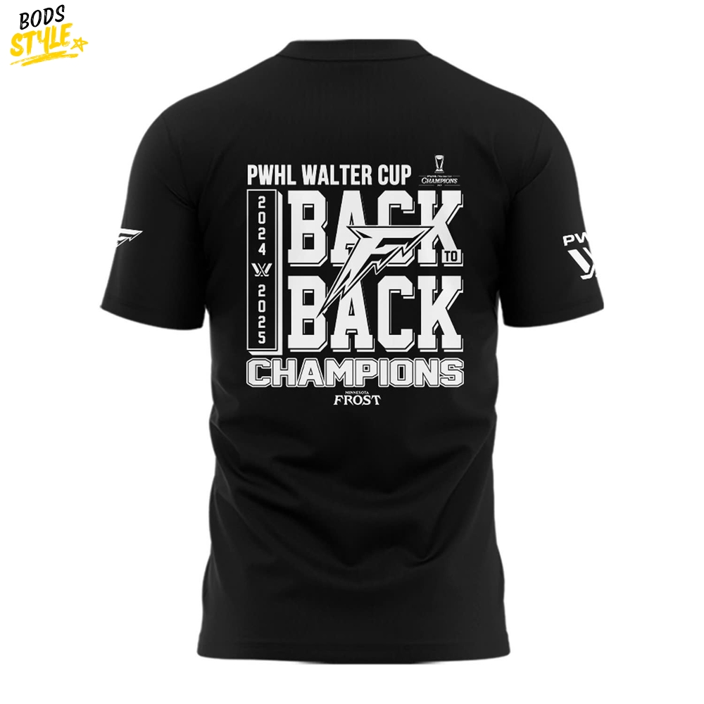Minnesota Frost vs Everyone Back To Back Champions Shirt Minnesota Frost vs Everyone Back To Back Champions Shirt