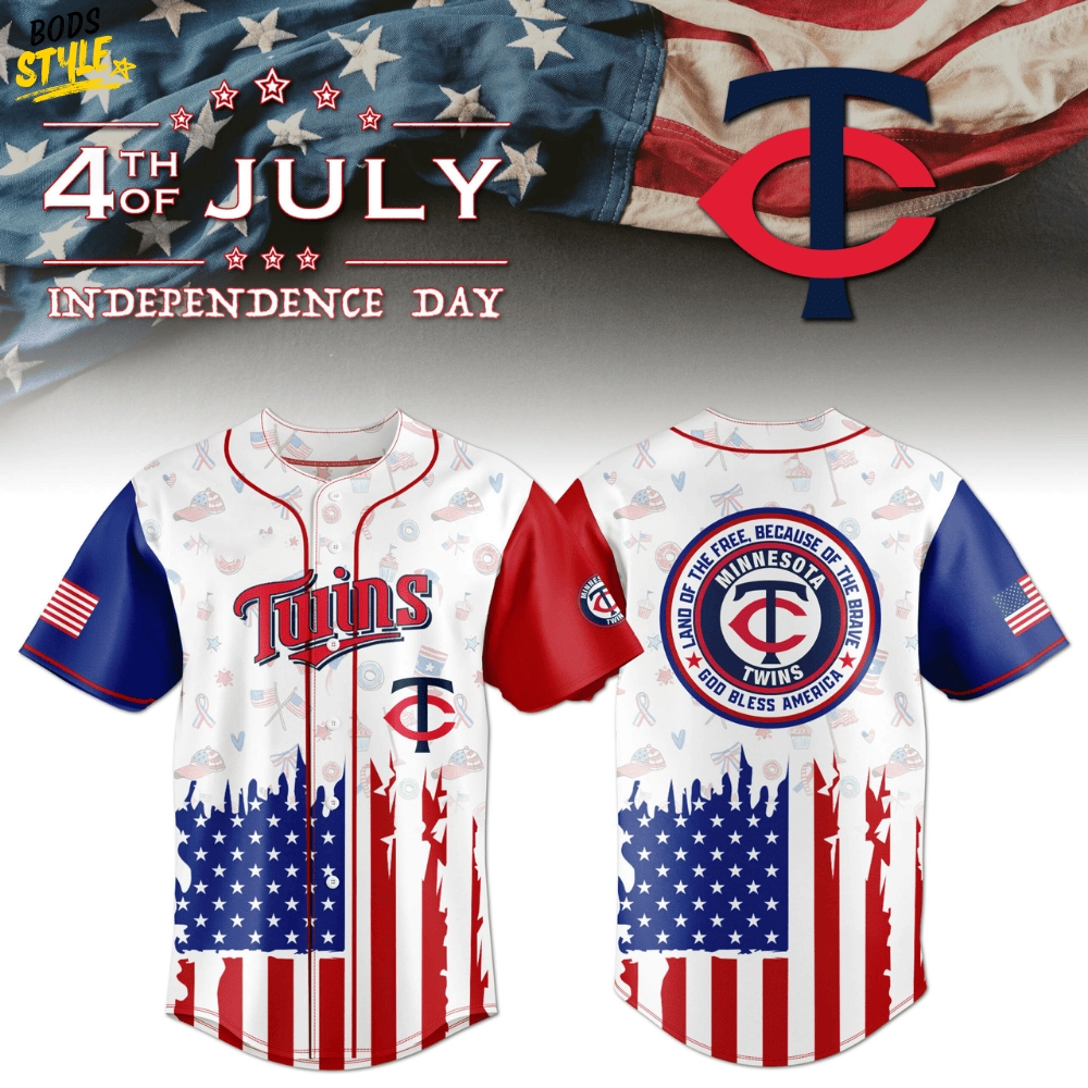 Minnesota Twins x Independence 2025 Special Edition Jersey Minnesota Twins x Independence 2025 Special Edition Jersey