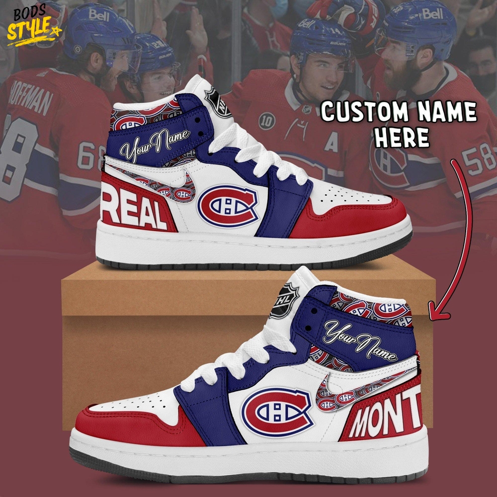 Montreal Canadiens Custom Shoes Nhl Nike Air Jordan 1 Montreal Canadiens Custom Shoes Nhl Nike Air Jordan 1