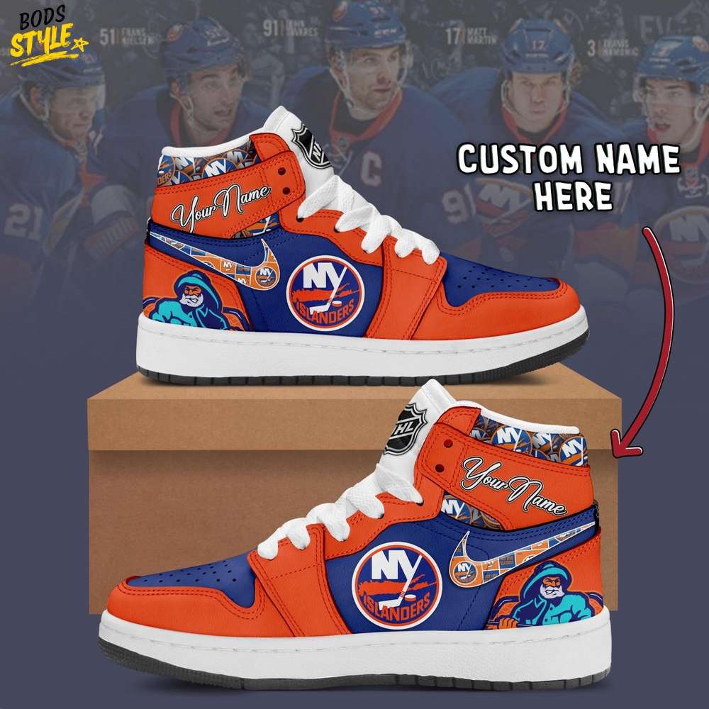 New York Islanders Custom Shoes Nhl Nike Air Jordan 1 New York Islanders Custom Shoes Nhl Nike Air Jordan 1