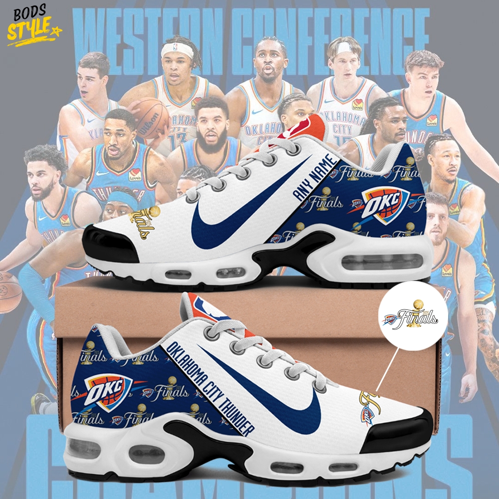 Oklahoma City Thunder Limited Edition 2025 New Air Max Shoes Custom Name Oklahoma City Thunder Limited Edition 2025 New Air Max Shoes Custom Name