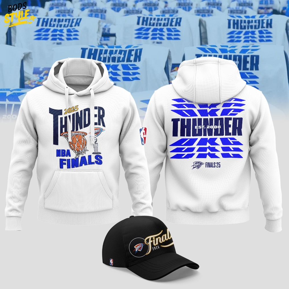 Oklahoma City Thunder NBA Finals "Thunder Up" Special Hoodie Oklahoma City Thunder NBA Finals "Thunder Up" Special Hoodie