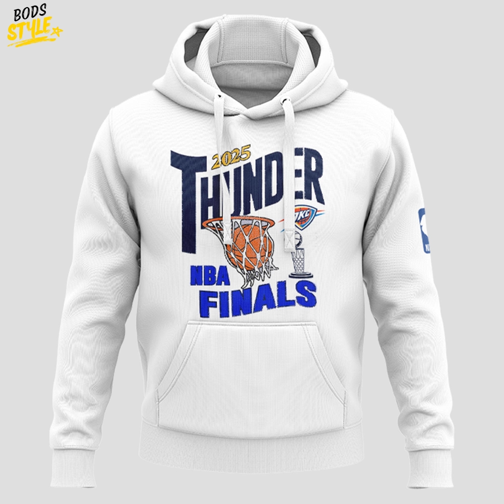 Oklahoma City Thunder NBA Finals "Thunder Up" Special Hoodie Oklahoma City Thunder NBA Finals "Thunder Up" Special Hoodie