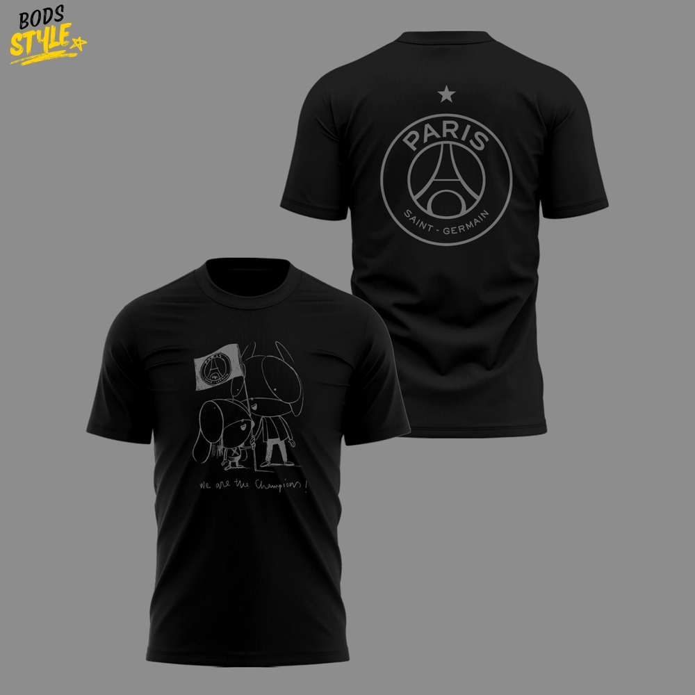 PSG x Luis Enrique Xana We Are The Champion Shirt PSG x Luis Enrique Xana We Are The Champion Shirt