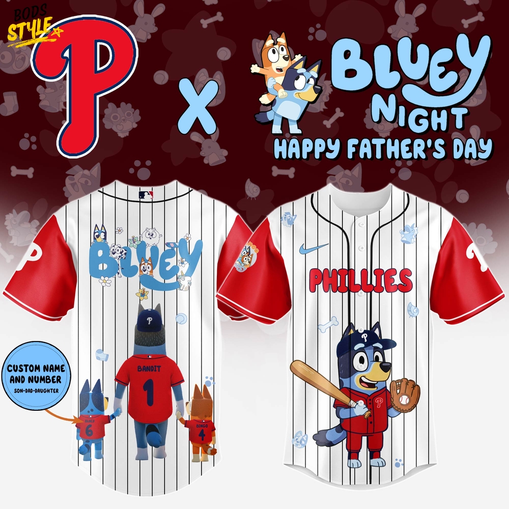 Philadelphia Phillies Happy Father's Day 2025 Limited Edition Jersey Philadelphia Phillies Happy Father's Day 2025 Limited Edition Jersey