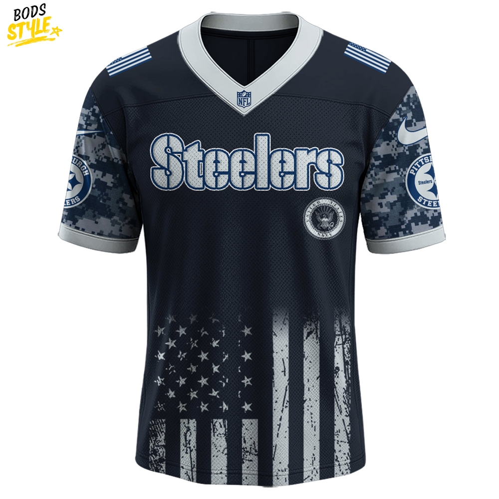 Pittsburgh Steelers NFL x 250 U.S. Navy 250th Birthday Celebration Jersey Pittsburgh Steelers NFL x 250 U.S. Navy 250th Birthday Celebration Jersey