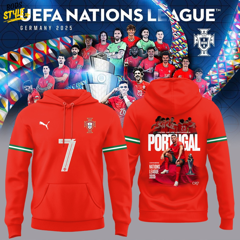 Portugal UEFA Nations League Champions 2025 Special Hoodie Portugal UEFA Nations League Champions 2025 Special Hoodie