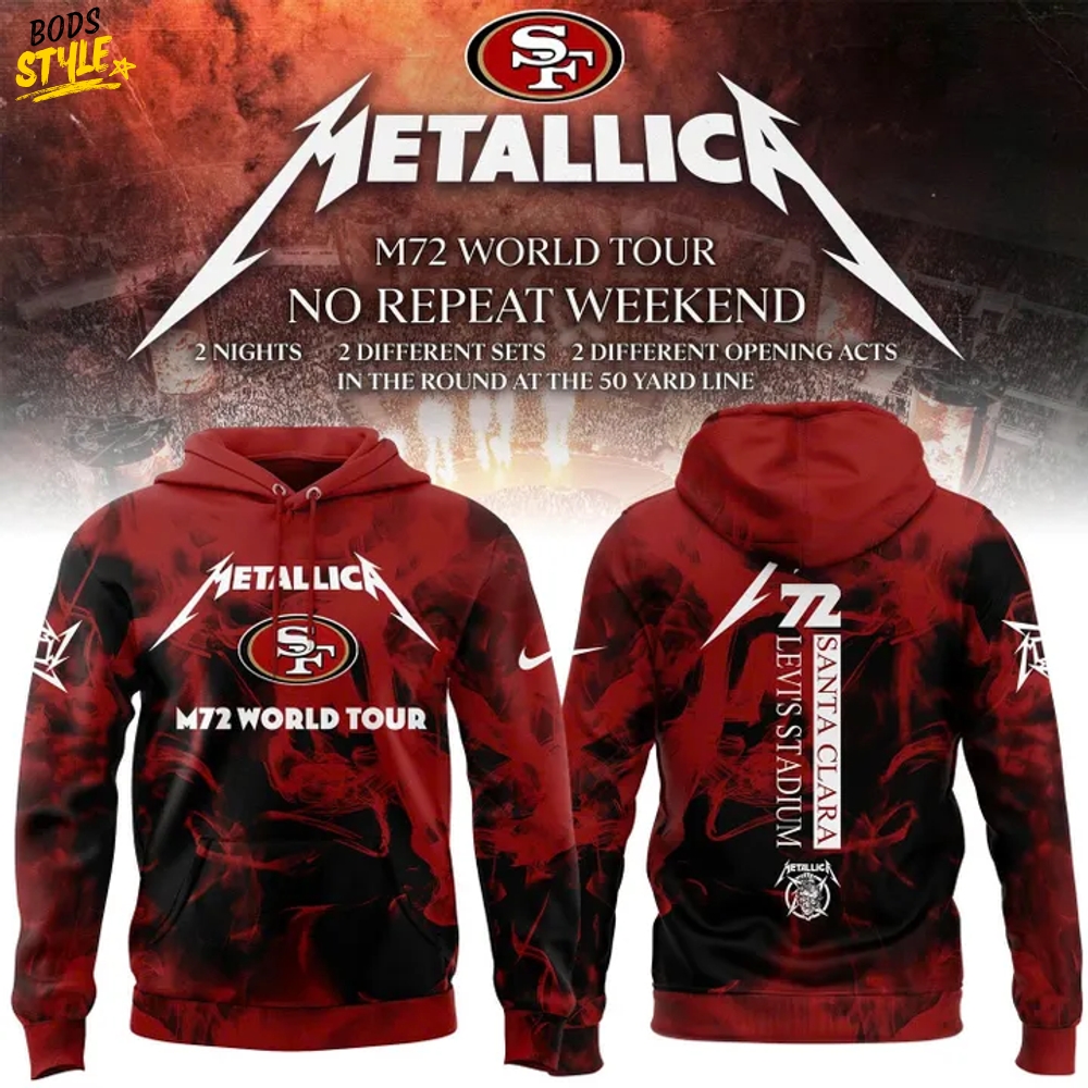 San Francisco 49ers x M72 World Tour Special Edition Hoodie San Francisco 49ers x M72 World Tour Special Edition Hoodie
