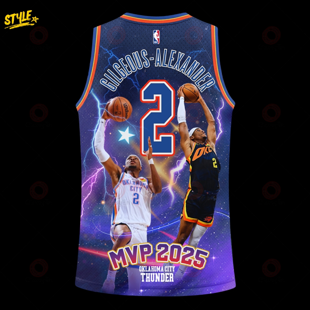 Shai Gilgeous-Alexander #2 Oklahoma City Thunder Basketball Jersey Shai Gilgeous-Alexander #2 Oklahoma City Thunder Basketball Jersey