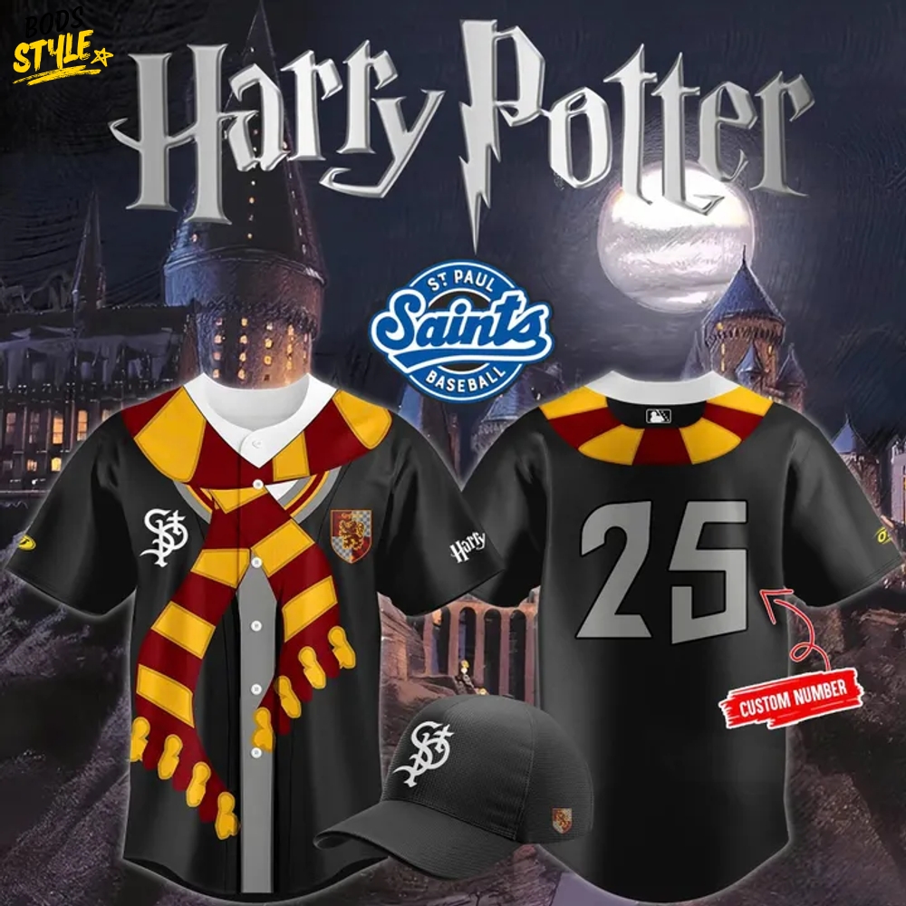 St. Paul Saints 2025 Harry Potter Baseball Jersey St. Paul Saints 2025 Harry Potter Baseball Jersey
