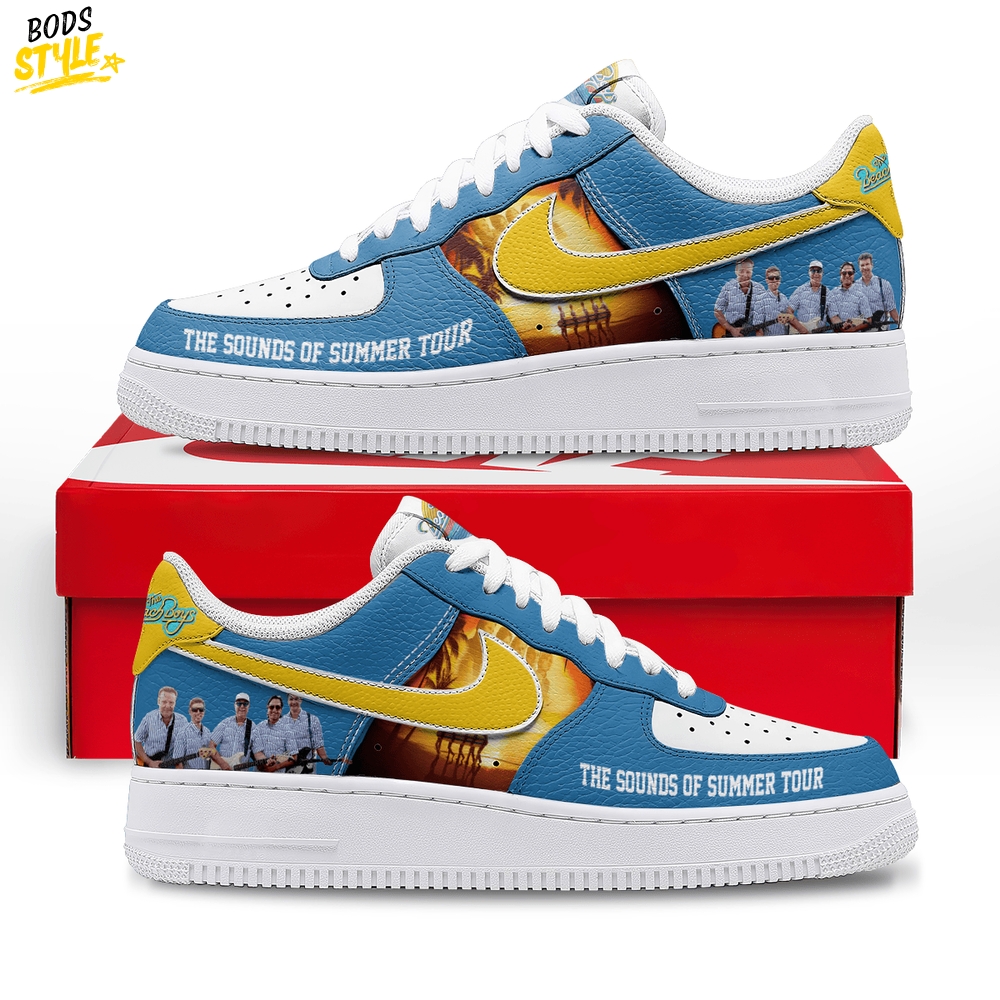 The Beach Boys "The Sound of Summer Tour" Special Air Force 1 Shoes The Beach Boys "The Sound of Summer Tour" Special Air Force 1 Shoes