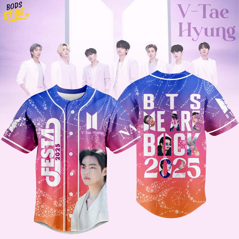 V - Tae Hyung x BTS 2025 Limited Edition Jersey V - Tae Hyung x BTS 2025 Limited Edition Jersey