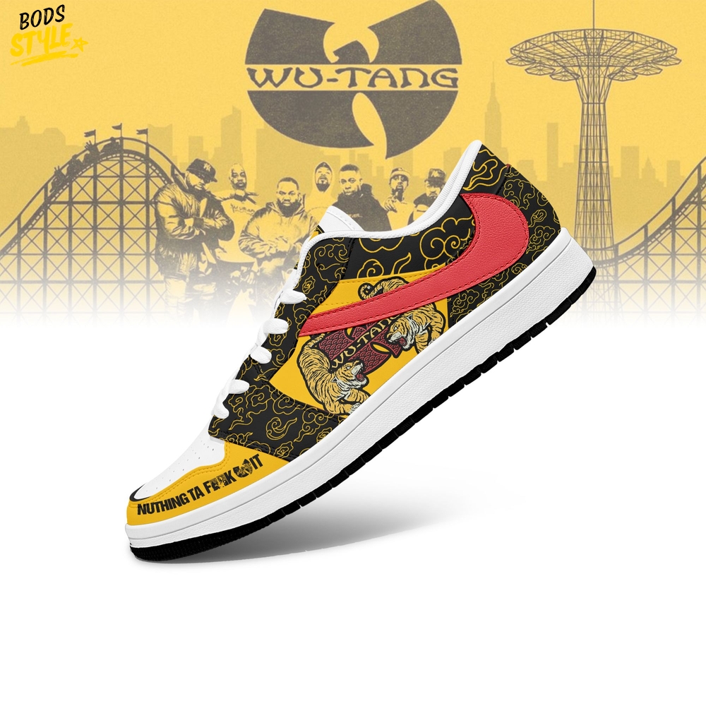 Wu-Tang Clan "Nuthing Ta Fk" Special Air Jordan 1 Shoes Wu-Tang Clan "Nuthing Ta Fk" Special Air Jordan 1 Shoes