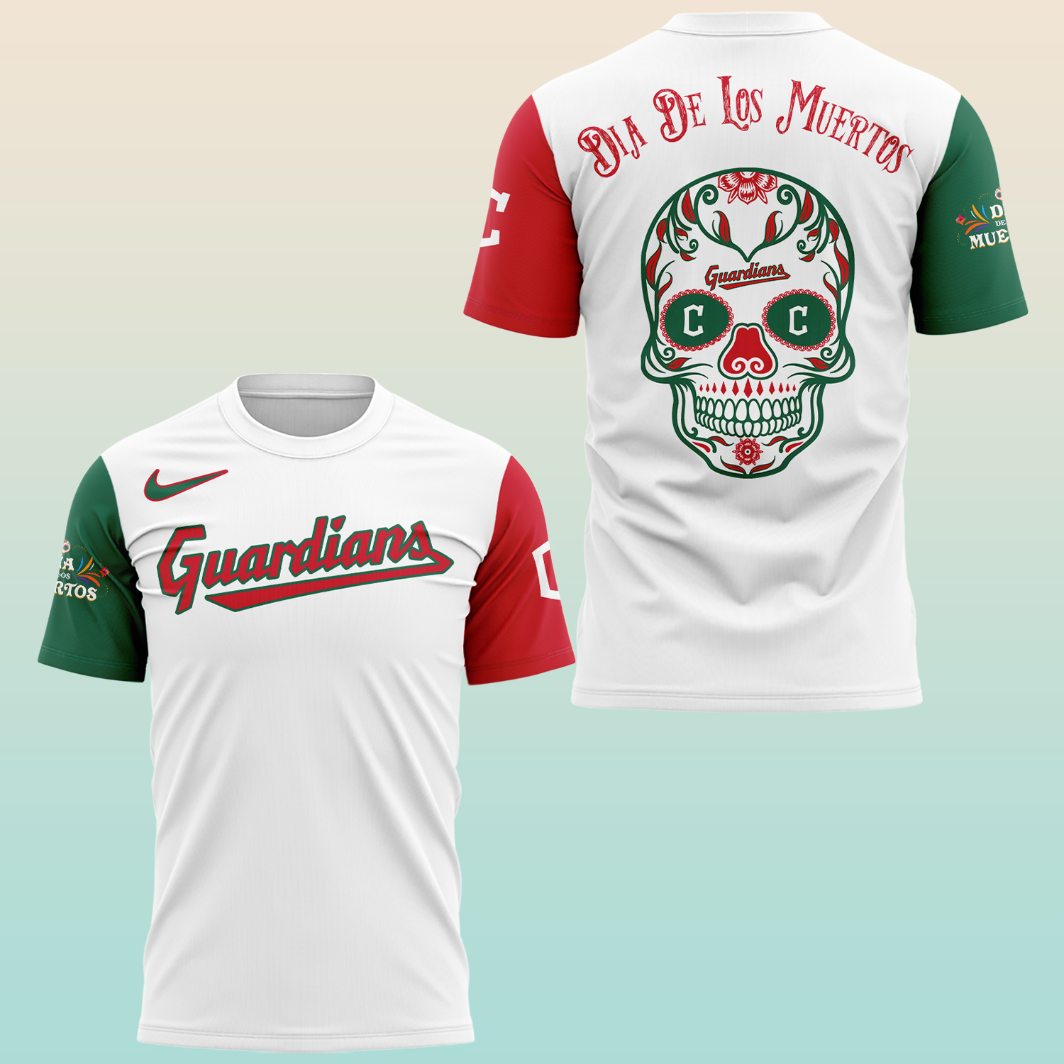 Cleveland Guardians x Dia De Los Muertor 2025 Shirt Cleveland Guardians x Dia De Los Muertor 2025 Shirt