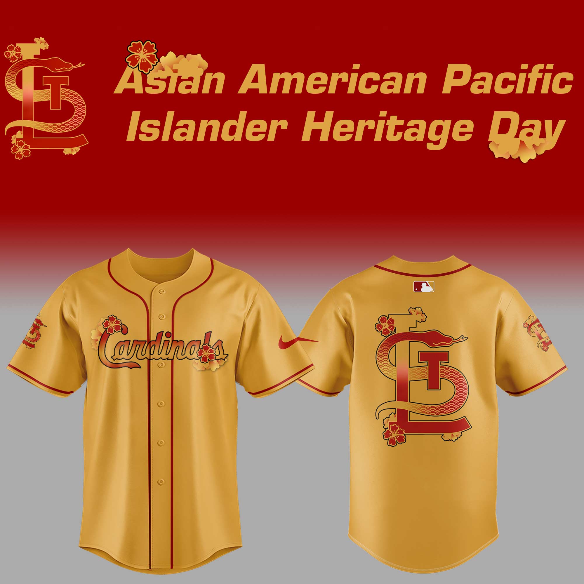 St. Louis Cardinals x Asian American Pacific Islander Heritage Day 2025 Baseball Jersey St. Louis Cardinals x Asian American Pacific Islander Heritage Day 2025 Baseball Jersey