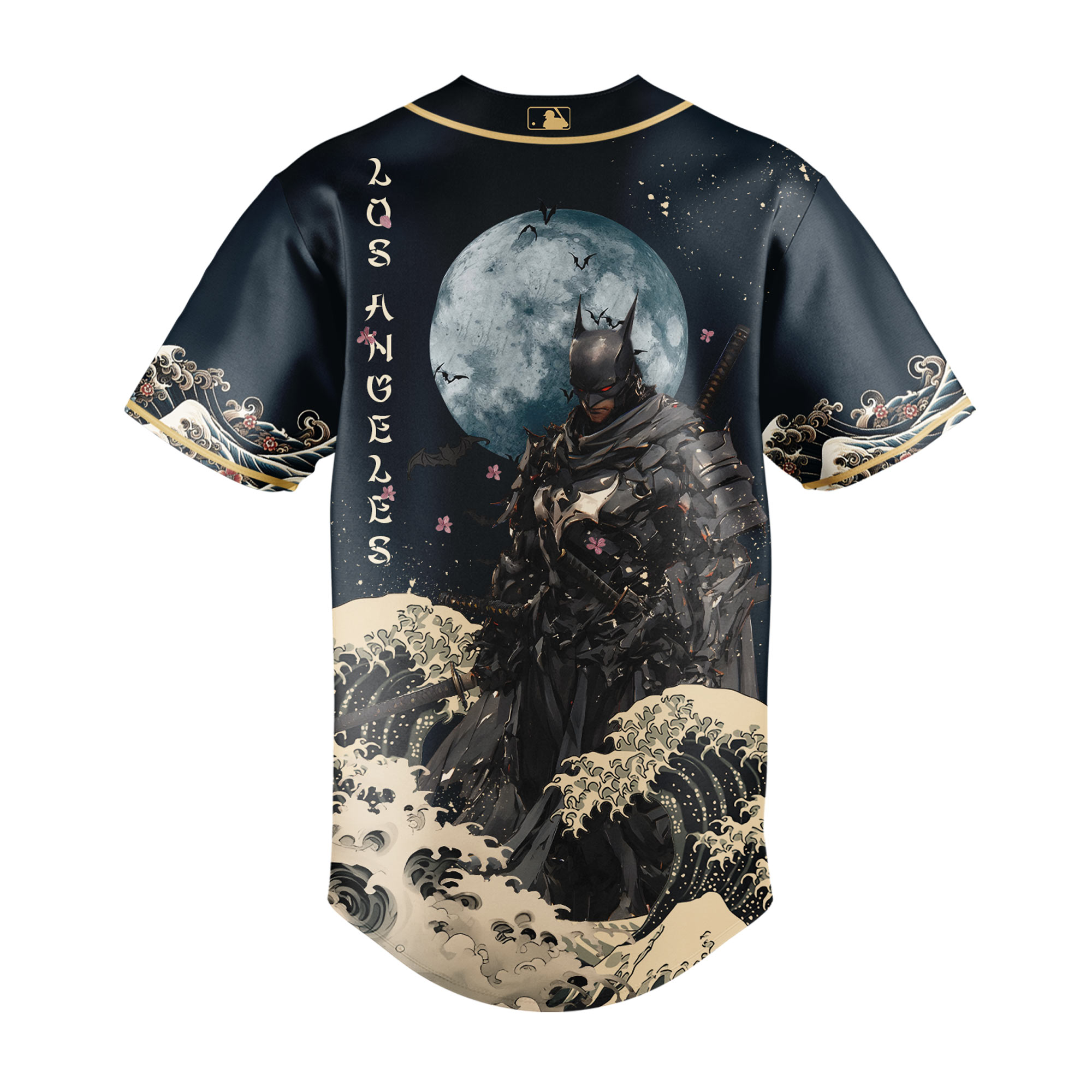 Los Angeles Dodgers x Batman Night Collaboration Special Baseball Jersey Los Angeles Dodgers x Batman Night Collaboration Special Baseball Jersey