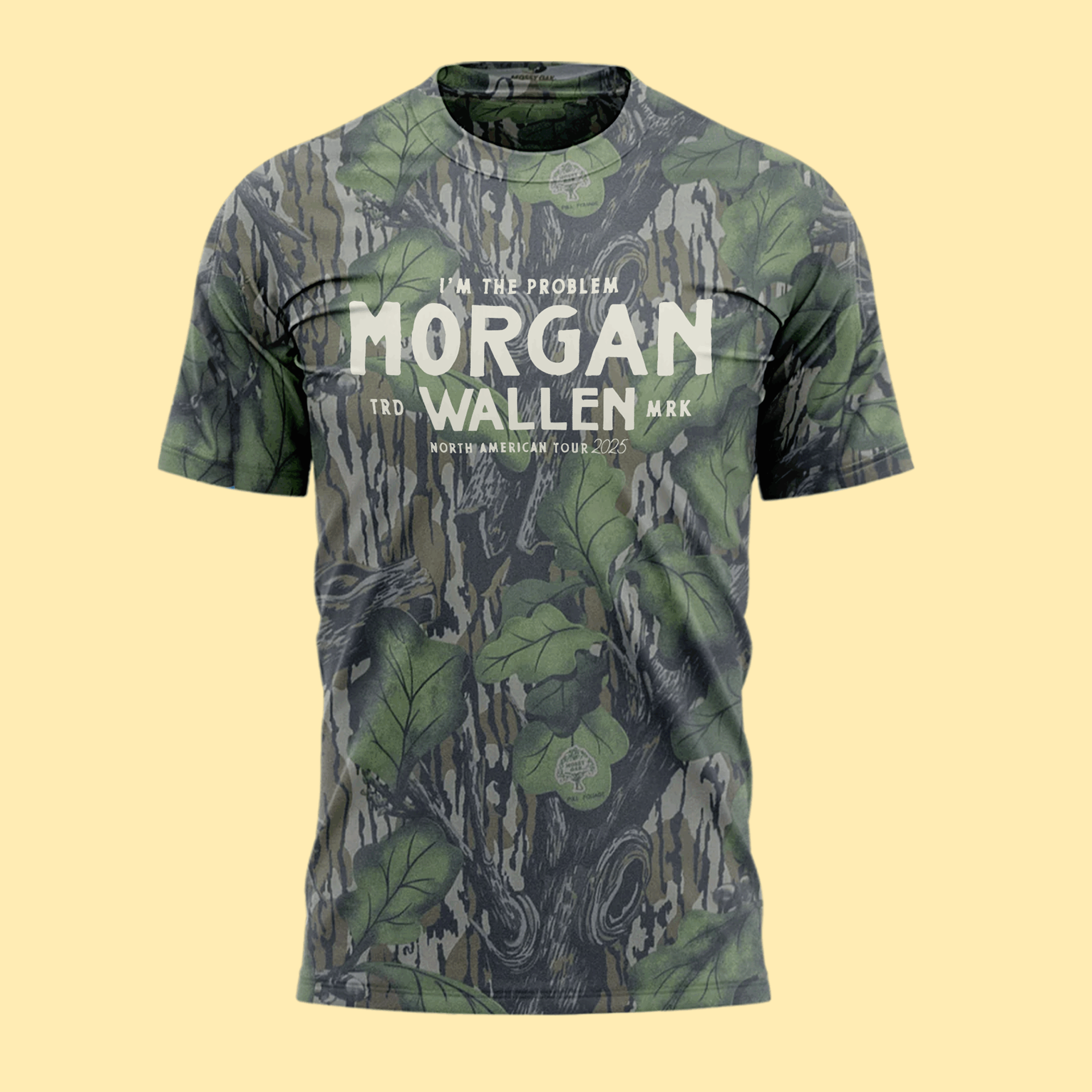 Houston Texans x Morgan Wallen "I'm The Problem Tour" Camo Shirt Houston Texans x Morgan Wallen "I'm The Problem Tour" Camo Shirt