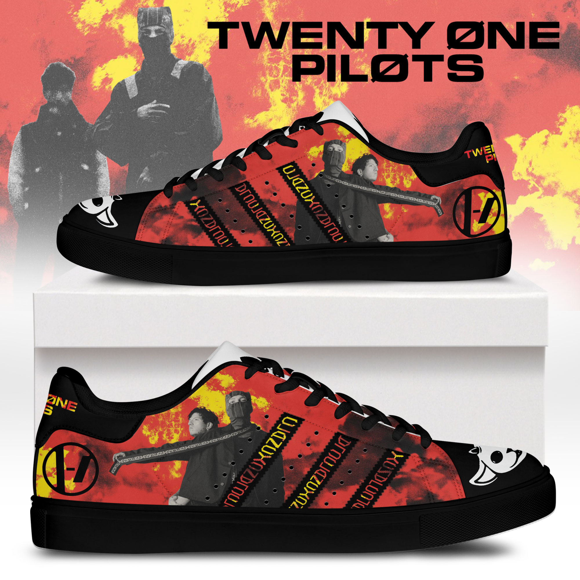 Twenty One Pilots New 2025 Stan Smith Shoes Twenty One Pilots New 2025 Stan Smith Shoes
