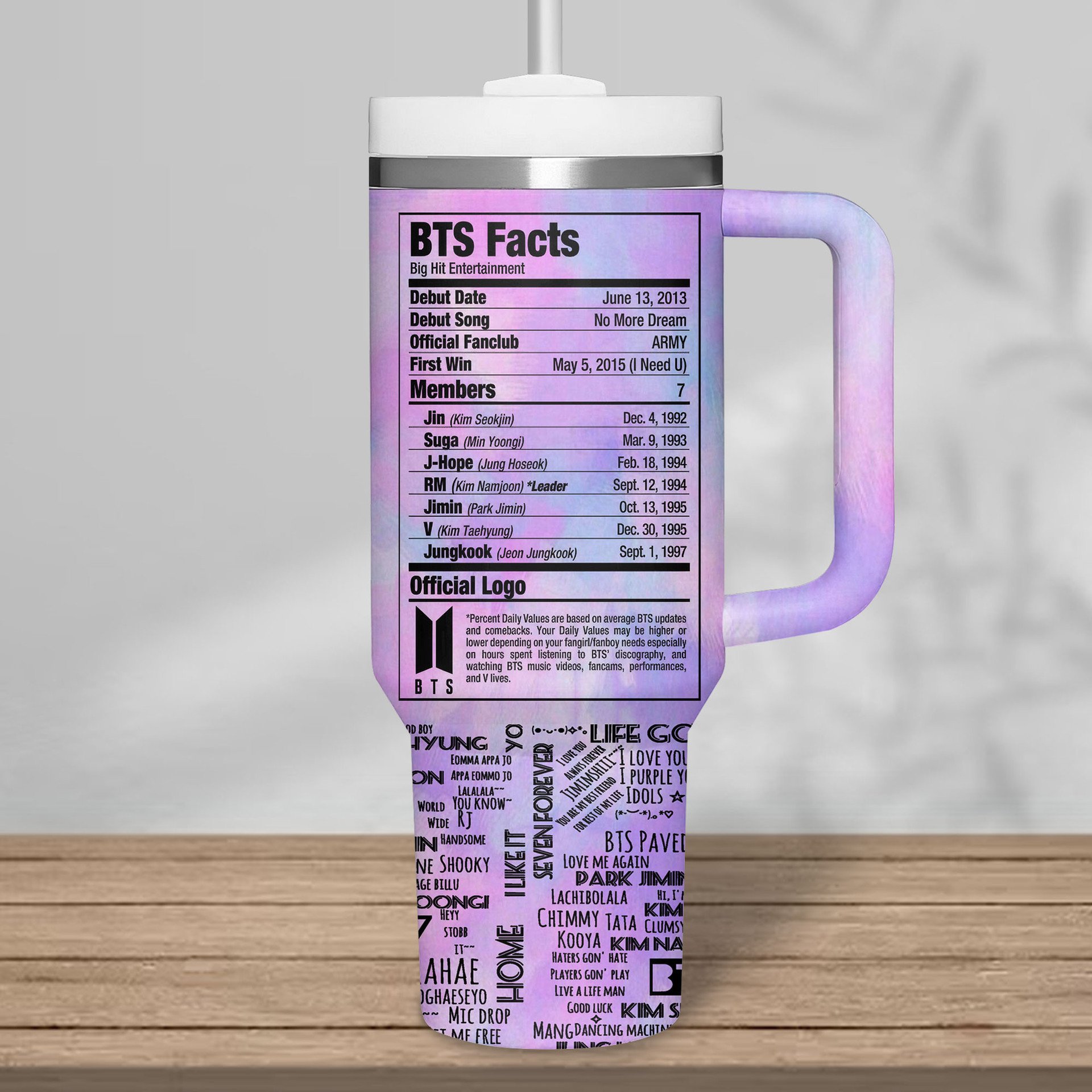 BTS Special New 2025 Stanley Tumbler BTS Special New 2025 Stanley Tumbler