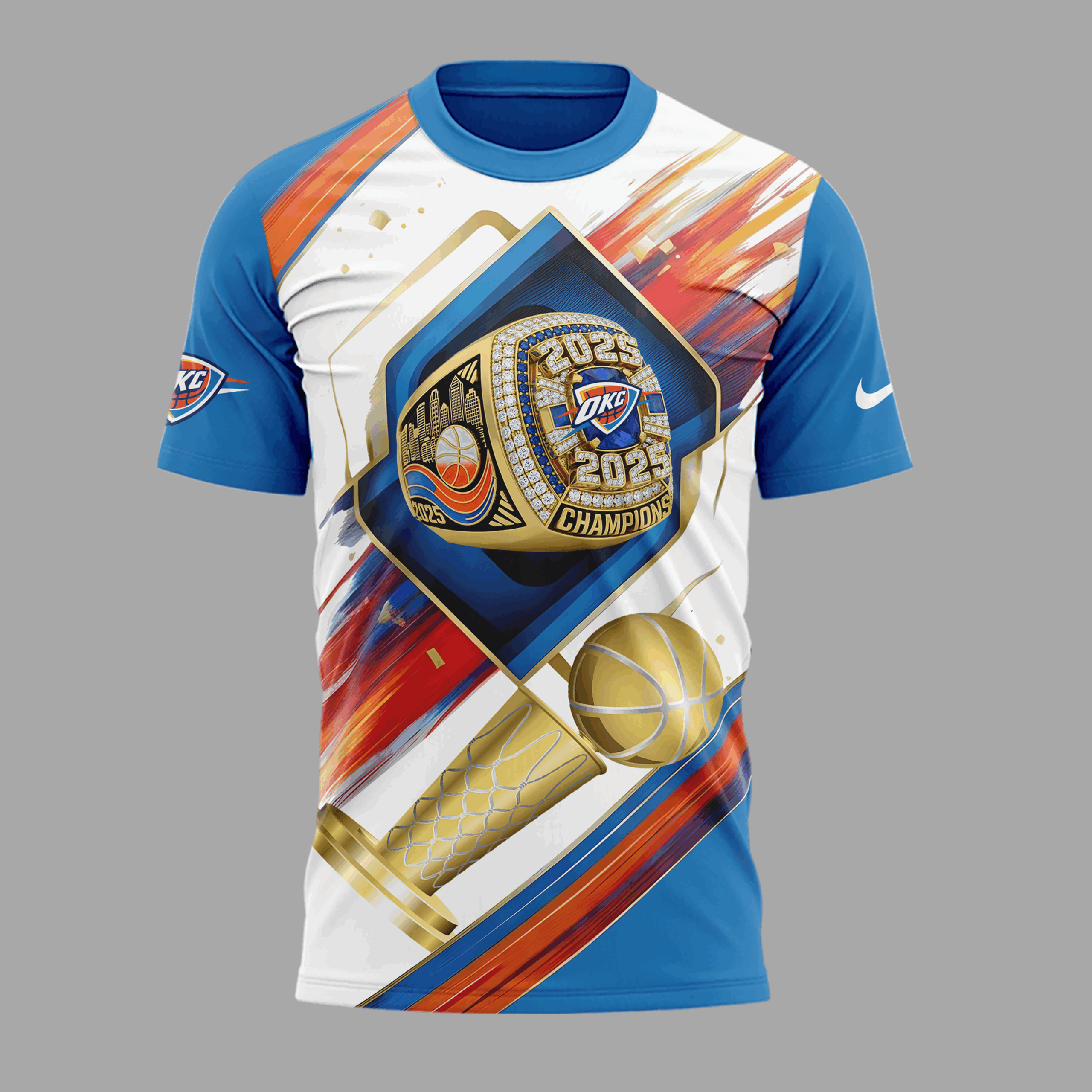 Oklahoma City Thunder NBA Champions 2025 T-shirt Oklahoma City Thunder NBA Champions 2025 T-shirt
