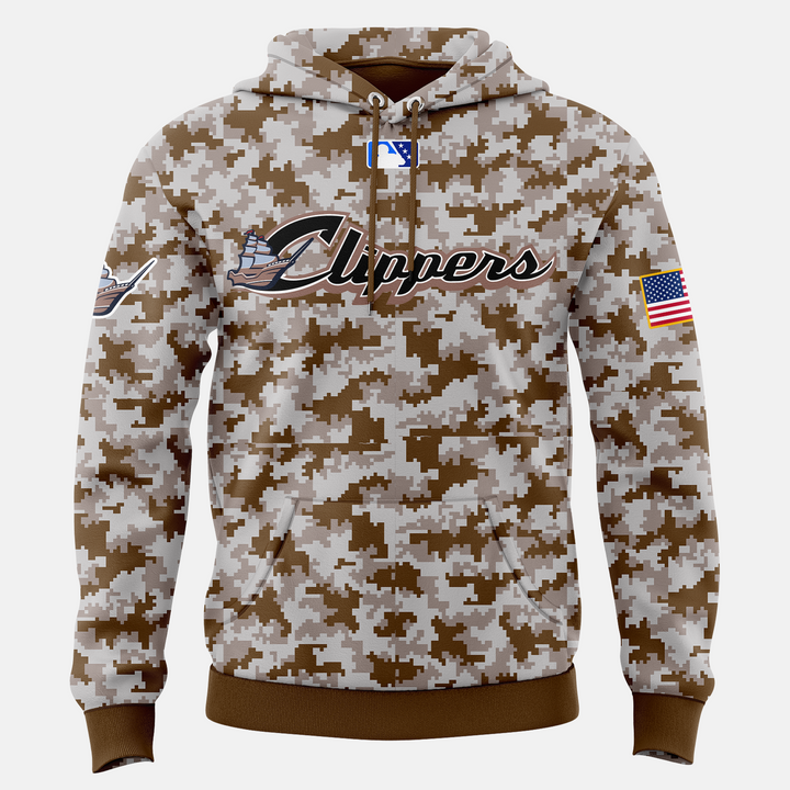 Columbus Clippers x Armed Forces Day 2025 Special Hoodie Columbus Clippers x Armed Forces Day 2025 Special Hoodie