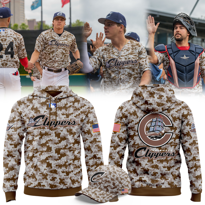 Columbus Clippers x Armed Forces Day 2025 Special Hoodie Columbus Clippers x Armed Forces Day 2025 Special Hoodie