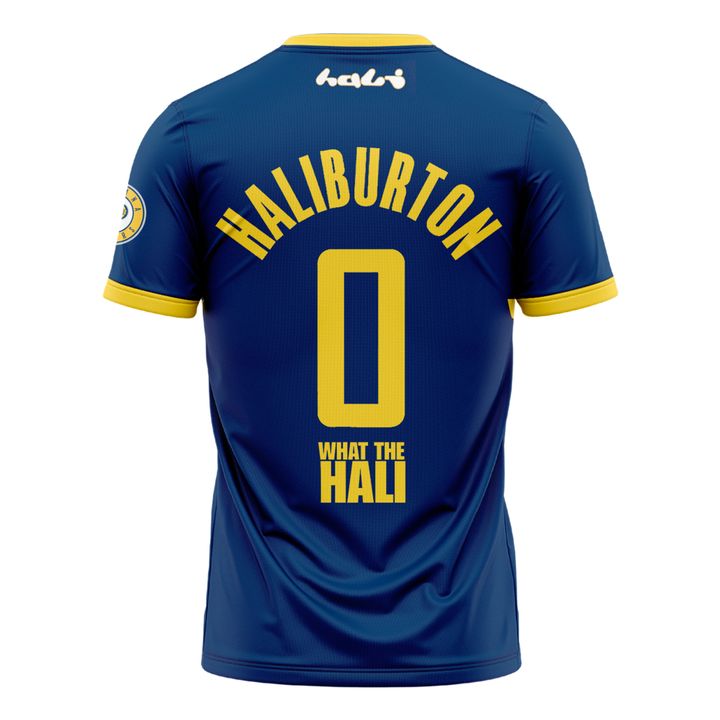 Indiana Pacers Tyrese Haliburton "What the Hali" NBA Finals 2025 Special Tee Indiana Pacers Tyrese Haliburton "What the Hali" NBA Finals 2025 Special Tee