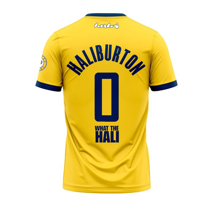 Indiana Pacers Tyrese Haliburton "What the Hali" NBA Finals 2025 Special Tee Indiana Pacers Tyrese Haliburton "What the Hali" NBA Finals 2025 Special Tee