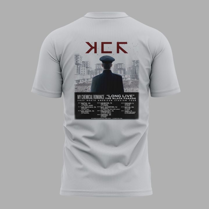 LA Dodgers x MCR: Long Live The Black Parade Tour Limited Edition T-shirt LA Dodgers x MCR: Long Live The Black Parade Tour Limited Edition T-shirt