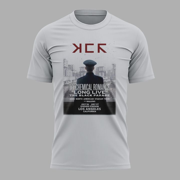 LA Dodgers x MCR: Long Live The Black Parade Tour Limited Edition T-shirt LA Dodgers x MCR: Long Live The Black Parade Tour Limited Edition T-shirt