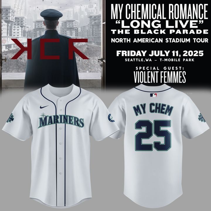 Seattle Mariners x MCR Limited Edition Jersey Seattle Mariners x MCR Limited Edition Jersey
