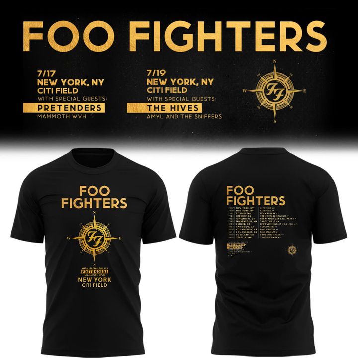 New York Mets x Foo Fighters Special Edition T-shirt New York Mets x Foo Fighters Special Edition T-shirt