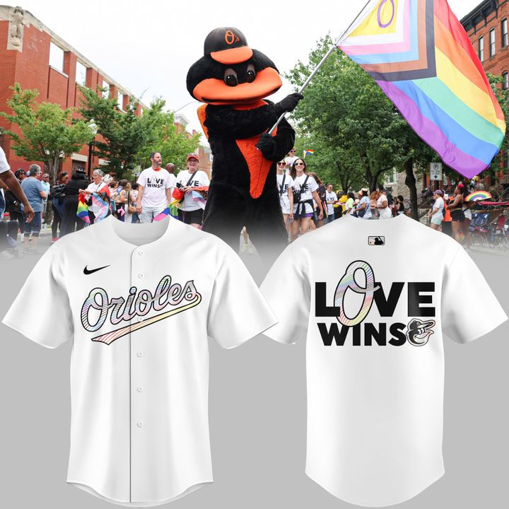 Baltimore Orioles x Pride 2025 "Love Wins" Jersey Baltimore Orioles x Pride 2025 "Love Wins" Jersey