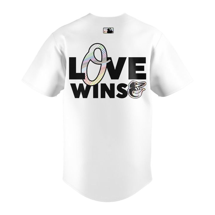 Baltimore Orioles x Pride 2025 "Love Wins" Jersey Baltimore Orioles x Pride 2025 "Love Wins" Jersey